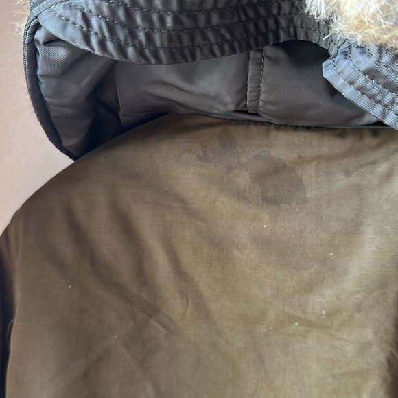 ZARA TRAFALUC Olive Green Faux Fur Outerwear Jacket - Picture 9 of 9